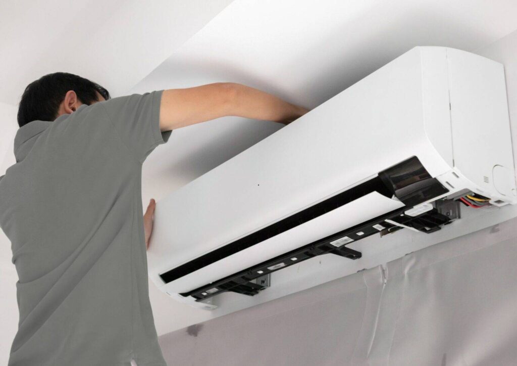 professional deep cleaners with AC cleaners