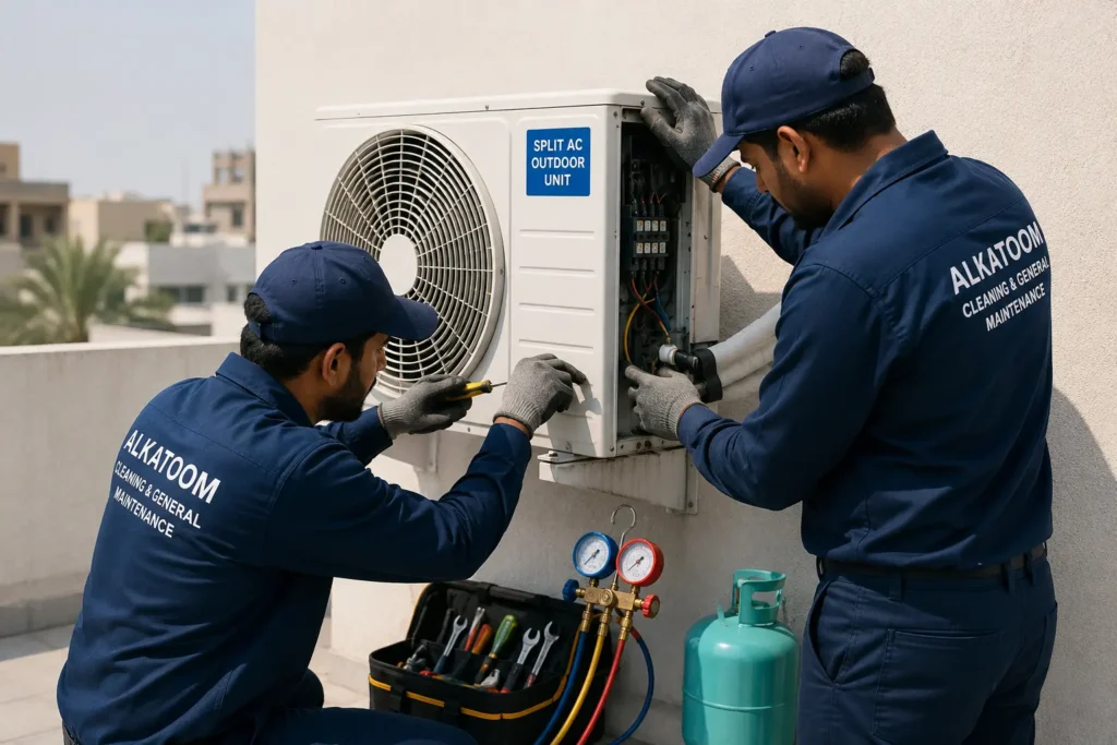Professional split ac repair service in dubai