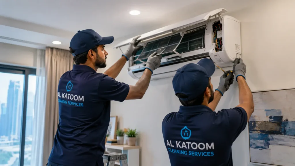 professional central ac repair services in dubai