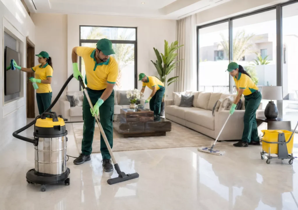 Professional home cleaning services by expert cleaners