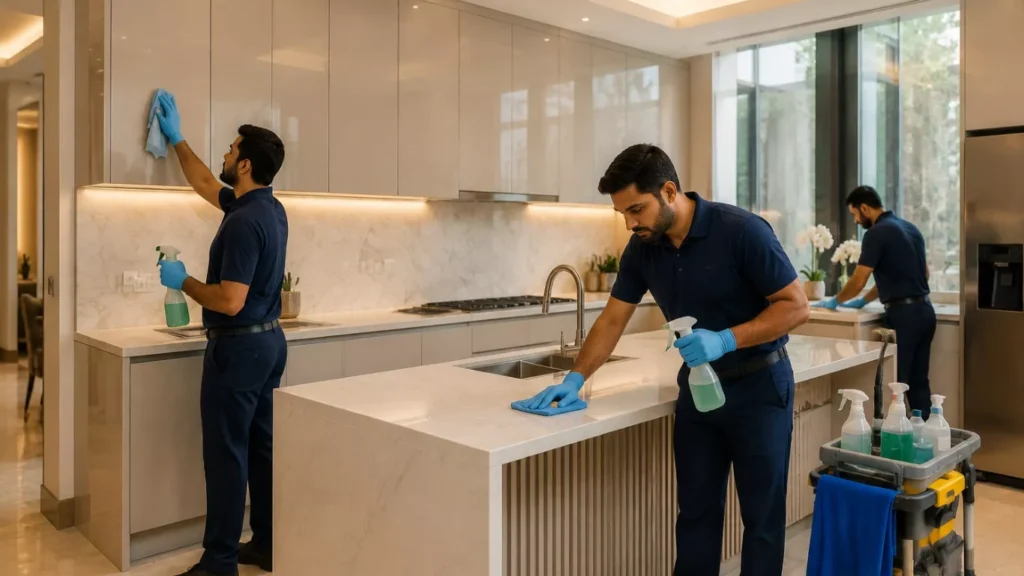Villa cleaning service