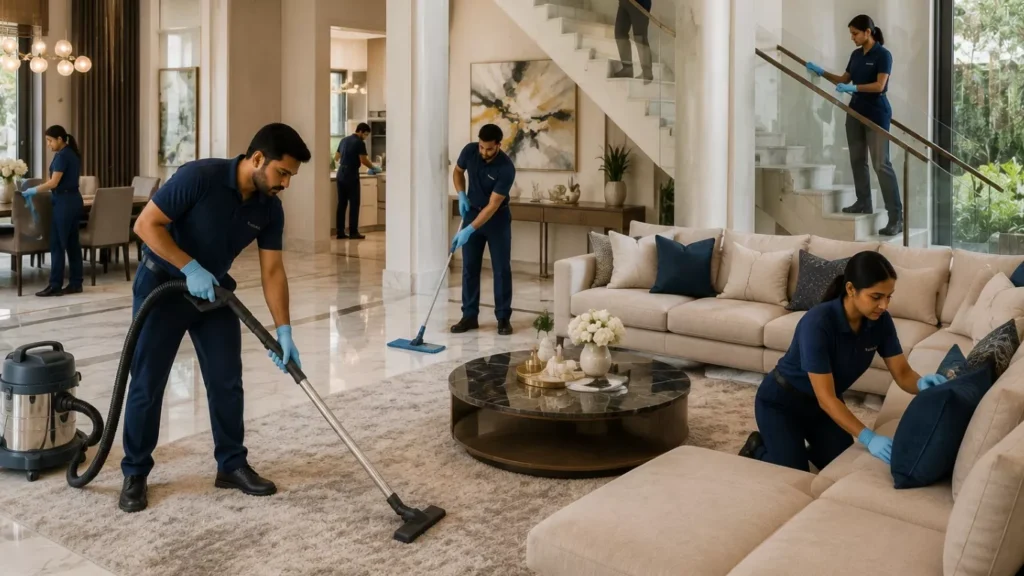 Villa cleaning service