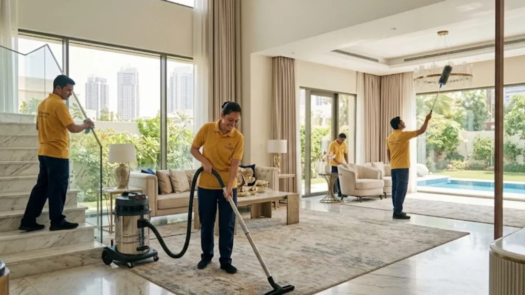 villa cleaning
