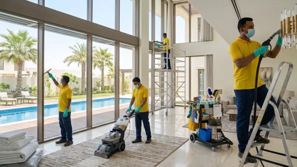 villa cleaning dubai