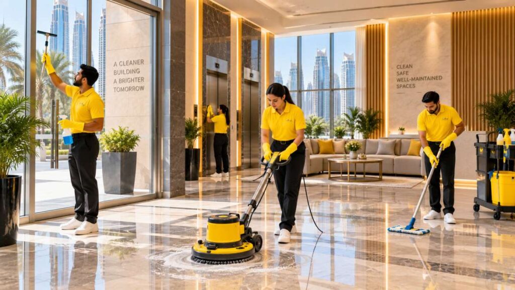 building deep cleaning service 