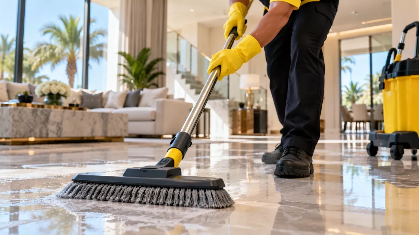 professional villa cleaning