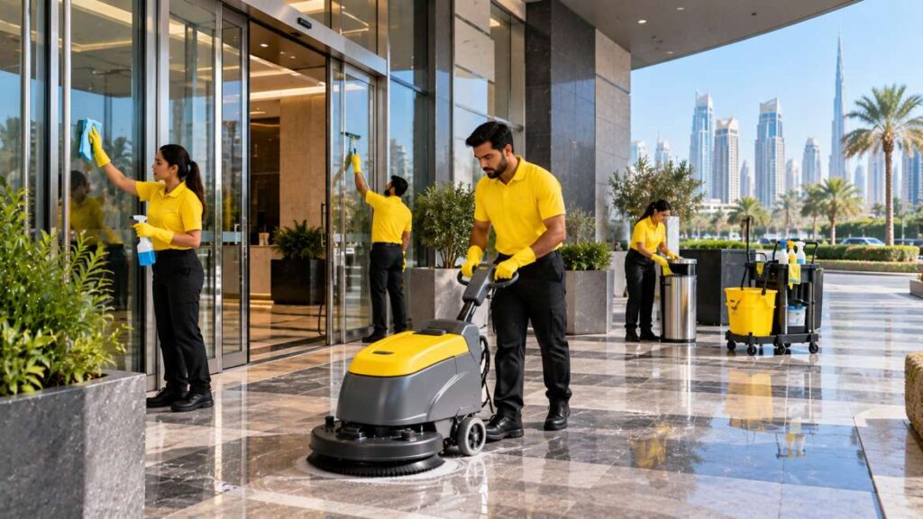 commercial property cleaning