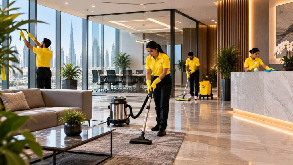 deep cleaning services for buildings