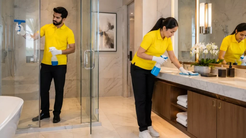 Professional villa cleaning services