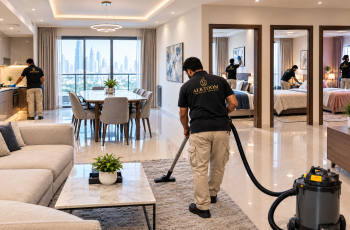 3 BHK apartment deep cleaning services dubai