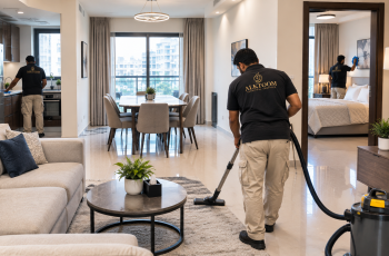 Professional 2 BHK Apartment Cleaning Team Dubai